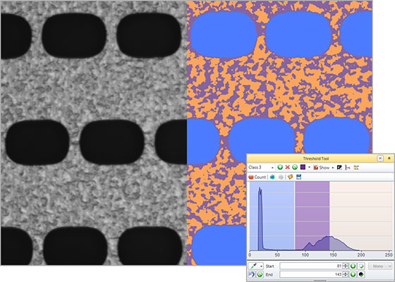 Image Pro Premier histogram segmentation